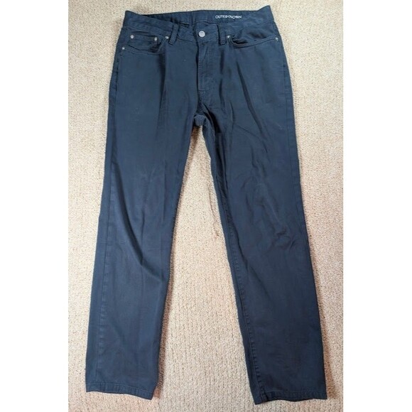 Outerknown S.E.A. Jeans Blue Roamer 5 Pocket Chino Pants Men's 32x28.5 - Picture 1 of 8